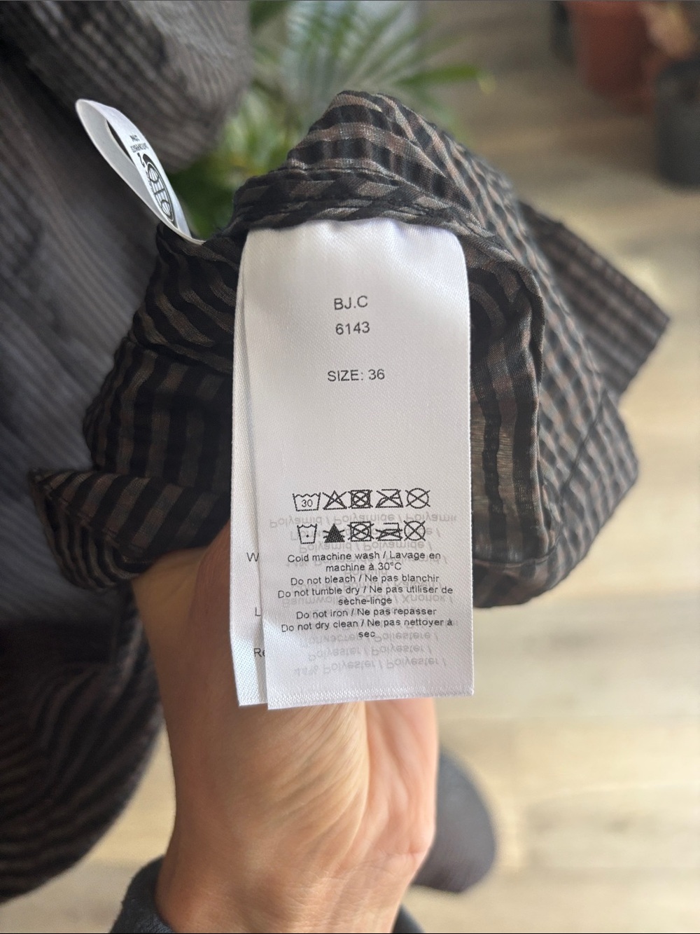 Ganni Baloon Sleeve Gingham Midi Dress - Picture 7 of 7